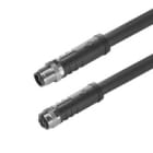 WEIDMULLER - Cavi sensore-attuatore M12/M12, 4 poli, 12m, Modulo maschio diritto - connettore femmina diritto SAIL-M12GM12G-TS-12U.
