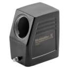 WEIDMULLER - Custodia con connettori a innesto industriali, entrata cavo laterale, gancio longitudinale in basso, dimensioni: 3, IP65, HDC 16D TSLU 1M32G EMC.