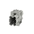 WEIDMULLER - Inserto modulo per connettori industriali, 200 A, Numero di poli: 1, Collegamento a crimpare, Slot a innesto necessari: 1.5 HDC MHP 200 FC.