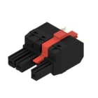 WEIDMULLER - Connettore 7.62 mm BVFL 7.62HP/03/180MF2 SN BK BX