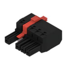 WEIDMULLER - Connettore BVF 7.62HP/04/180MSF4 SN BK BX LRP