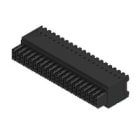 WEIDMULLER - Connettori per circuito stampato 160V 13.4A Passo 3.50mm 1.5mm² 40 poli PUSH IN attuatore Box B2CF 3.50/40/180 SN BK BX.