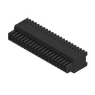 WEIDMULLER - Connettori per circuito stampato 160V 13.4A Passo 3.50mm 1.5mm² 42 poli PUSH IN attuatore Box B2CF 3.50/42/180 SN BK BX.