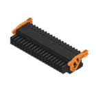 WEIDMULLER - Connettori per circuito stampato 160V 13.4A Passo 3.50mm 1.5mm² 38 poli PUSH IN attuatore Box B2CF 3.50/38/180LR SN BK BX.