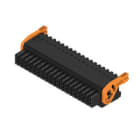 WEIDMULLER - Connettori per circuito stampato 160V 13.4A Passo 3.50mm 1.5mm² 38 poli PUSH IN attuatore Box B2CF 3.50/38/180LH SN BK BX