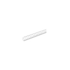 WEIDMULLER - Tubo flessibile intrecciato, Diametro: 10 mm, Lunghezza: 100 mm, Colore: bianco CBC-SP 12-100/25 V2 WT