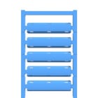 WEIDMULLER - Sistema di codifica cavi, 7-40 mm, 10 mm, caratteri stampati su richiesta, poliammide 66 blu, campo temperature -40 SFX-DT 10/60 S MC SDR.