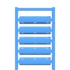 WEIDMULLER - Sistema di codifica cavi, 7-40 mm, 10 mm, caratteri stampati su richiesta, poliammide 66 blu, campo temperature -40 SFX-DT 10/60 S MC SDR.