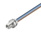 WEIDMULLER - Connettore circolare integrato M12 a 5 poli con cavo 2.5 mm² SAIE-M12SL-0.3VHM16-2.5.