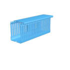 WEIDMULLER - Canalina portacavi verticale 80x60 fessurata, intaglio 4.00 mm, distanza 6.00 mm, colore BL.