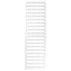 WEIDMULLER - Siglatura morsetti bianco, Passo 8.00 mm, Caratteri stampati numeri orizzontale, Larghezza 8 mm, Posizione verticale 5 mm DEK 5/8 PLUS FWZ 11-20.