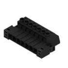 WEIDMULLER - Connettori per circuito stampato, 1000V, 57A, Passo 7.62mm, 7 poli, Collegamento a vite, Box SVZ 7.62HP/07/180SF SN BK BX SO.