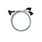 WEIDMULLER - Filo PLC, segnali digitali, 20 poli, cavo LiYY, 1.5 mm², 0.25 mm² PAC-MIMQ-HE20-V0-1M5.