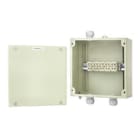 WEIDMULLER - Custodia in metallo Ex, 250 x 250 x 120 mm, Rivestito a polvere, Piastra a flangia: No, Vite esagonale M5 con intaglio e larghezza chiave 10 mm KLIPPON STB 4 MS M32 E90