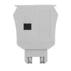 WEIDMULLER - Portafusibile per morsetto componibile passante, Beige scuro, 2.31 A, innestabile, V-0, Wemid