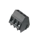 WEIDMULLER - Morsetto per circuito stampato 320V 17.5A Passo 5.08mm 2.5mm² 6 poli Collegamento a vite/saldare THT 135° LM 5.08/06/135 3.5SN BK BX
