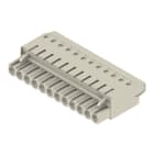 WEIDMULLER - Connettore PCB (collegamento del conduttore), 320 V, 27 A, Passo in mm: 5.08, 2.5 mm², Numero di poli: 12, Collegamento TOP, Box