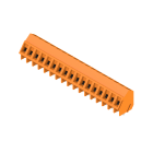 WEIDMULLER - Morsetto per circuito stampato, 320 V, 17.5 A, Passo in mm: 5.00, 2.5 mm², Numero di poli: 17, Collegamento a vite, Collegamento a saldare THT, 135°,