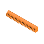 WEIDMULLER - Morsetto per circuito stampato, 320 V, 17.5 A, Passo in mm: 5.00, 2.5 mm², Numero di poli: 21, Collegamento a vite, Collegamento a saldare THT, 135°,