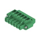 WEIDMULLER - Connettore PCB (collegamento del conduttore), 320 V, 23 A, Passo in mm: 5.08, 4 mm², Numero di poli: 6, Collegamento a vite, Box