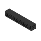 WEIDMULLER - Morsetto per circuito stampato, 320 V, 24 A, Passo in mm: 5.00, 2.5 mm², Numero di poli: 18, PUSH IN senza attuatore, Collegamento a saldare THT, 90°,