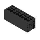 WEIDMULLER - Morsetto per circuito stampato, 320 V, 24 A, Passo in mm: 5.00, 2.5 mm², Numero di poli: 8, PUSH IN, Collegamento a saldare THT, 180°, Box