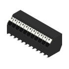 WEIDMULLER - Morsetto per circuito stampato, 160 V, 12 A, Passo in mm: 3.50, 1.5 mm², Numero di poli: 11, PUSH IN con attuatore, Collegamento a saldare SMD, 135°,