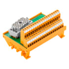 WEIDMULLER - Modulo d'interfaccia con morsetto, connettore, Connettore ELCO, Connettore femmina 20 poli, LP2N 5.08mm, 20 P, Collegamento a vite