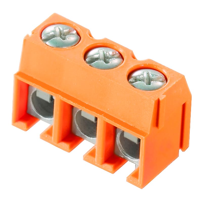 WEIDMULLER - Morsetto per circuito stampato, 250 V, 24 A, Passo in mm: 5.08, 2.5 mm², Numero di poli: 2, Collegamento a pressione con staffa, Collegamento a saldar