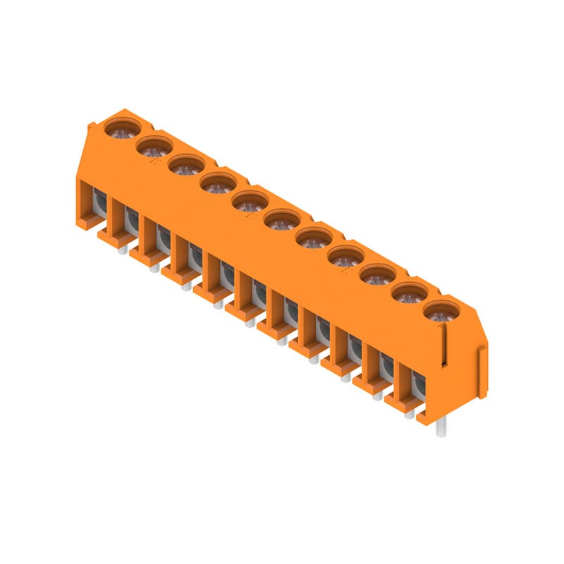 WEIDMULLER - Morsetto per circuito stampato, 160 V, 17.5 A, Passo in mm: 3.50, 1.5 mm², Numero di poli: 11, Collegamento a pressione con staffa, Collegamento a sal