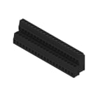 WEIDMULLER - Morsetto per circuito stampato, 320 V, 17.5 A, Passo in mm: 5.08, 2.5 mm², Numero di poli: 40, Collegamento a vite, Collegamento a saldare THT, 90°, B