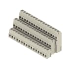 WEIDMULLER - Morsetto per circuito stampato, 320 V, 17.5 A, Passo in mm: 5.08, 2.5 mm², Numero di poli: 48, Collegamento a vite, Collegamento a saldare THT, 90°, B