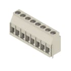 WEIDMULLER - Morsetto per circuito stampato, 320 V, 32.5 A, Passo in mm: 5.00, 6 mm², Numero di poli: 8, Collegamento a vite, Collegamento a saldare THT, 90°, Box