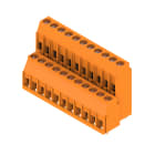 WEIDMULLER - Morsetto per circuito stampato, 320 V, 32.5 A, Passo in mm: 5.00, 6 mm², Numero di poli: 22, Collegamento a vite, Collegamento a saldare THT, 90°, Box