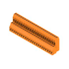 WEIDMULLER - Morsetto per circuito stampato, 320 V, 32.5 A, Passo in mm: 5.00, 6 mm², Numero di poli: 46, Collegamento a vite, Collegamento a saldare THT, 90°, Box