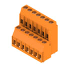 WEIDMULLER - Morsetto per circuito stampato, 320 V, 32.5 A, Passo in mm: 5.08, 6 mm², Numero di poli: 14, Collegamento a vite, Collegamento a saldare THT, 90°, Box