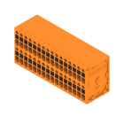 WEIDMULLER - Morsetto per circuito stampato, 200 V, 17.5 A, Passo in mm: 3.50, 1.5 mm², Numero di poli: 32, PUSH IN con attuatore, Collegamento a saldare THT, 90°,