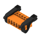 WEIDMULLER - Connettore PCB (collegamento del conduttore), 160 V, 17.5 A, Passo in mm: 3.81, 1.5 mm², Numero di poli: 5, Collegamento a vite, Box