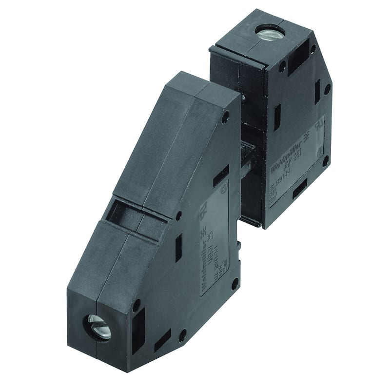 WEIDMULLER - Connettore passaparete, 690 V, 101 A, Larghezza: 20.2 mm, 35 mm², Collegamento a vite, Box