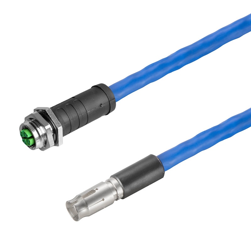 WEIDMULLER - Inserto dati con cavo (connettori industriali), Lunghezza del cavo: 1.5 m, Cat. 6A, 10 Gbps, 10 Gbit/s