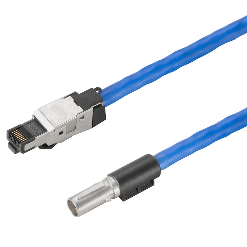 WEIDMULLER - Inserto dati con cavo (connettori industriali), Lunghezza del cavo: 3 m, Cat. 5e, 100 MBit/s