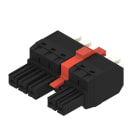 WEIDMULLER - Connettore PCB (collegamento del conduttore), 1000 V, 41 A, Passo in mm: 7.62, 6 mm², Numero di poli: 5, PUSH IN con attuatore, Box