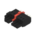 WEIDMULLER - Connettore ibrido (collegamento cavo), 7.62 mm, Numero di poli: 5, PUSH IN con attuatore