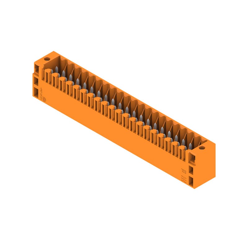 WEIDMULLER - Connettore PCB (collegamento al circuito stampato), 125 V, 10 A, Passo in mm: 3.50, Numero di poli: 42, Collegamento a saldare THT, Box