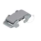 WEIDMULLER - Custodia connettori industriali, Coperchio per parti inferiori della custodia, Gancio trasversale in basso, Dimensioni di installazione: 6, IP65, in s