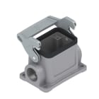 WEIDMULLER - Custodia connettori industriali, Custodia di base, Gancio longitudinale in basso, Dimensioni di installazione: 3, IP65, in stato collegato