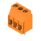 WEIDMULLER - Morsetto per circuito stampato, 630 V, 32 A, Passo in mm: 10.00, 6 mm², Numero di poli: 2, Collegamento a vite, Collegamento a saldare THT, 90°, Box