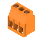 WEIDMULLER - Morsetto per circuito stampato, 1000 V, 32 A, Passo in mm: 10.16, Numero di poli: 2, Collegamento a vite, Collegamento a saldare THT, 90°, Box