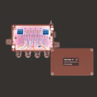WEIDMULLER - Ripartitore bus di campo, Ripartitore a 4 canali LIMITER, Materiale base della custodia: Alluminio, AISi12, Aluminum, Profibus PA, Fieldbus Foundation