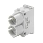 WEIDMULLER - Modulo per connettori industriali (pneumatico), Numero di poli: 2, pneumatico, Diametro del tubo flessibile interno, min.: 6 mm, Diametro del tubo fle